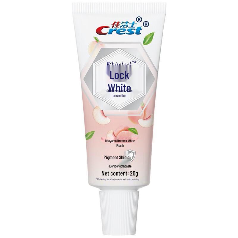 

Crest Two-Color Lock White Toothpaste