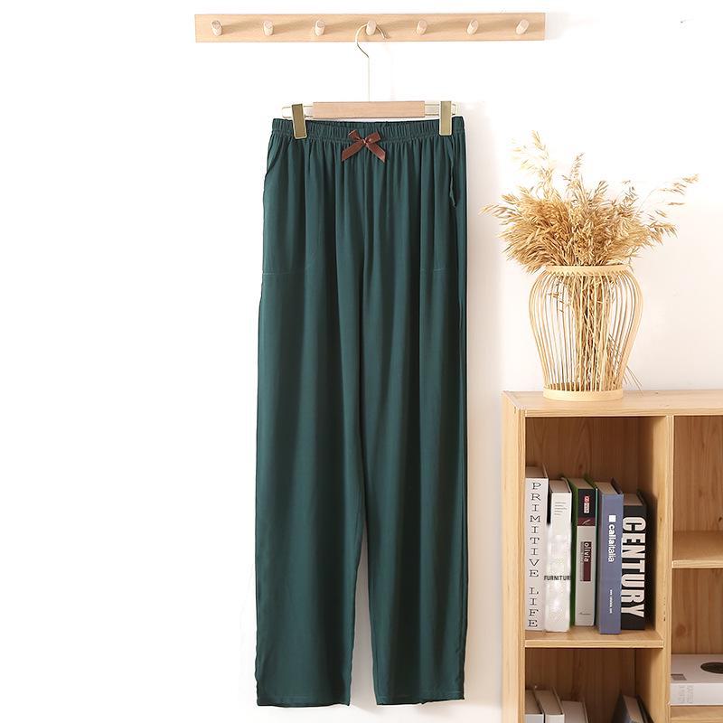 

Женские летние леггинсы и повседневные домашние брюки из хлопка и шелка XXL