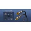 Subwoofer Cables Digital Coaxial Audio Cable HiFi 5.1 SPDIF RCA Male To Male Stereo Audio Cord for Home Theater HD TV Amp
