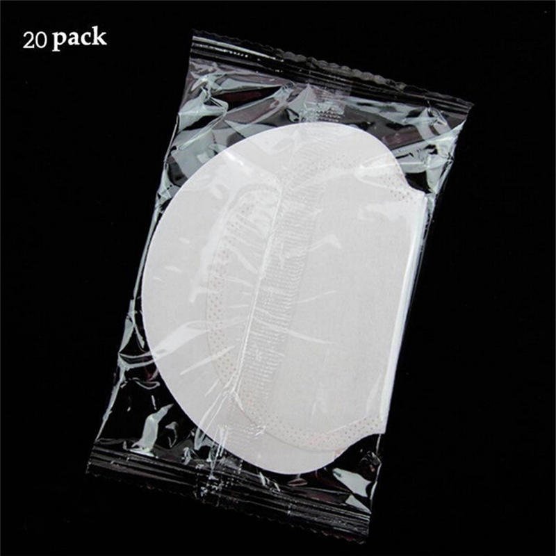 

40 шт., защитная подушечка для пота под мышками, впитывающая ткань, одежда белый