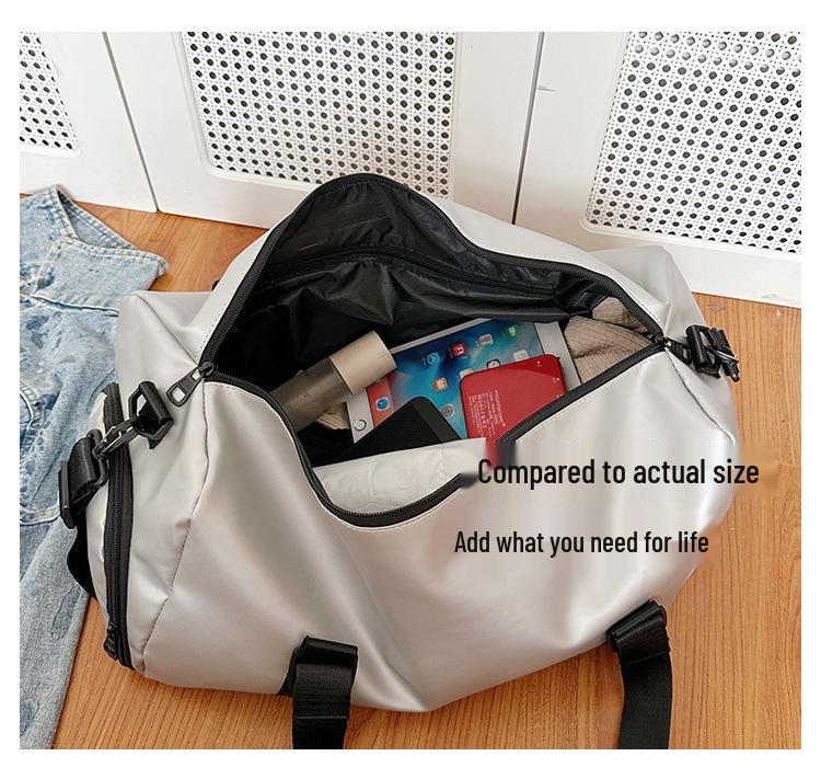 Leichte Handgepäck-Reisetasche mit Trocken-/Nassfach und großem Fassungsvermögen für Kurztrips und Sport
