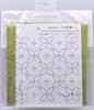 TOHO Beaded Sashiko Fabric and Thread Cross Approximate Fabric 25cm x 26cm Set, Stitch, BS-N11, Size