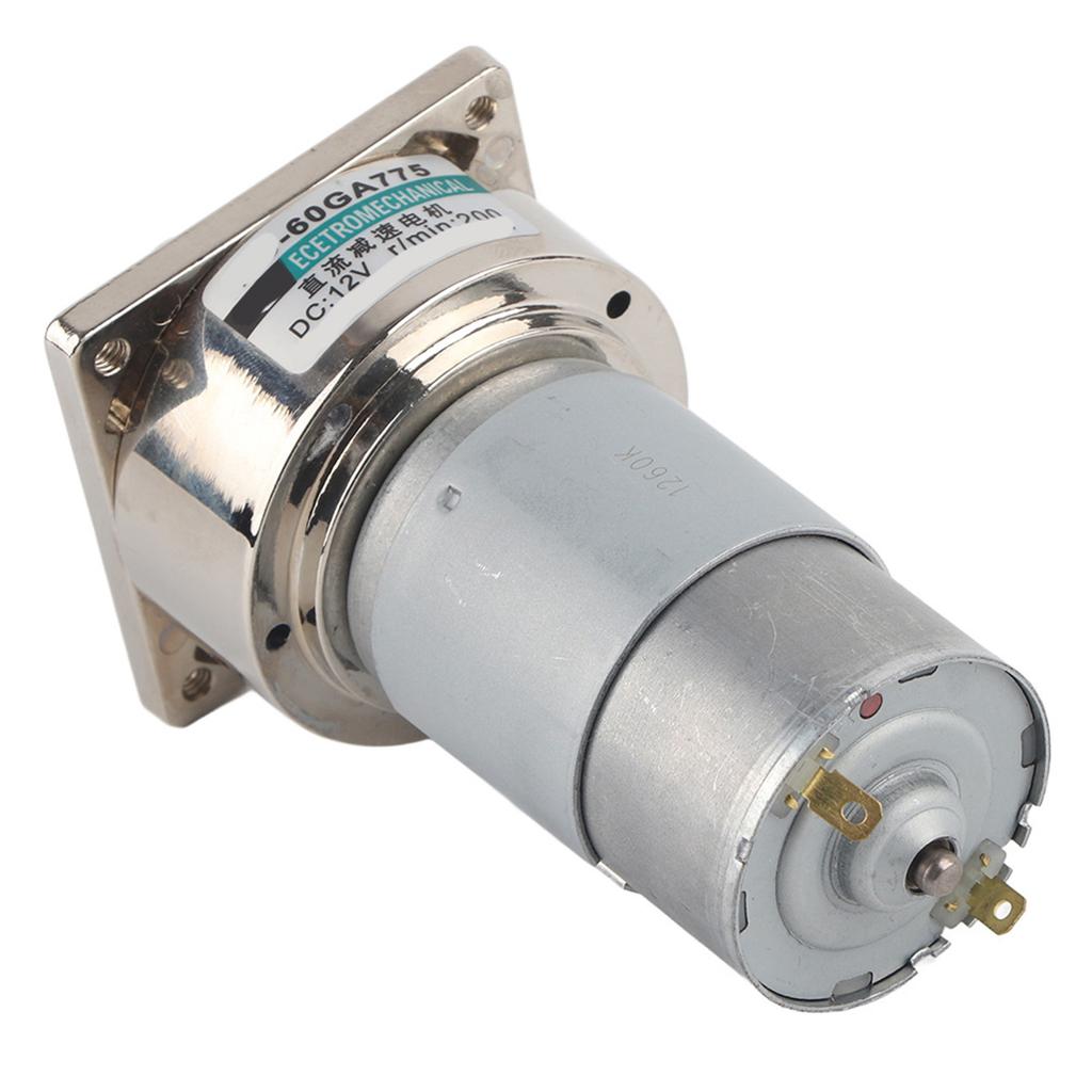 XD60GA?775 DC12V 35W Mikro-Gleichstrom-Getriebemotor mit großem Drehmoment und einstellbarer Geschwindigkeit