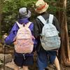 Schoolbag Japanese ins niche schoolbag male college student hiking backpack lightweight female junior high school student travel backpack