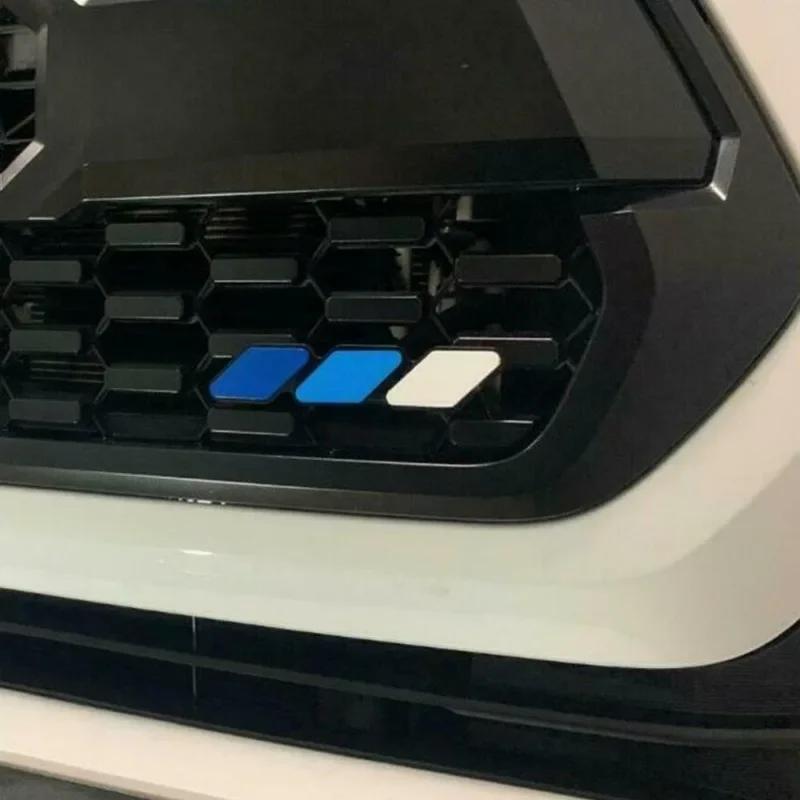 Car Front Grille Emblem for Toyota Tacoma 4Runner Tundra Rav4 Highlander Auto Body Badge Exterior Accessories