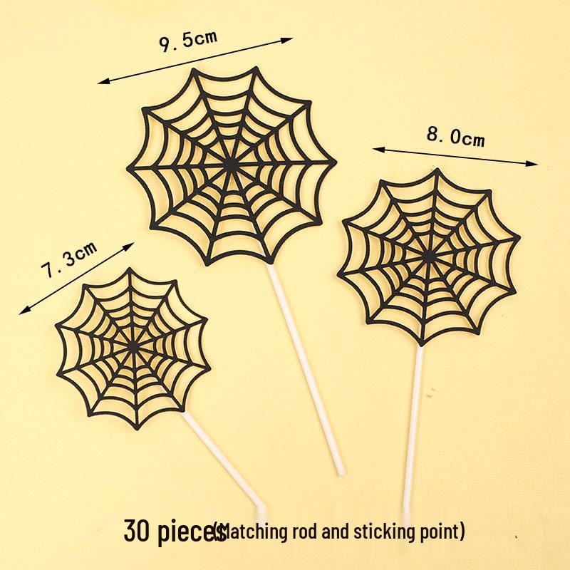 Backen Halloween Kuchen Dekoration: Fledermaus, Spinne, Hexe, Geisterhaus Topper