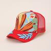 2026 New Embroidered Printed Mesh Cap Outdoor Traveling Breathable Duck Tongue Hats Men's and Women's Sunshade Baseball Caps