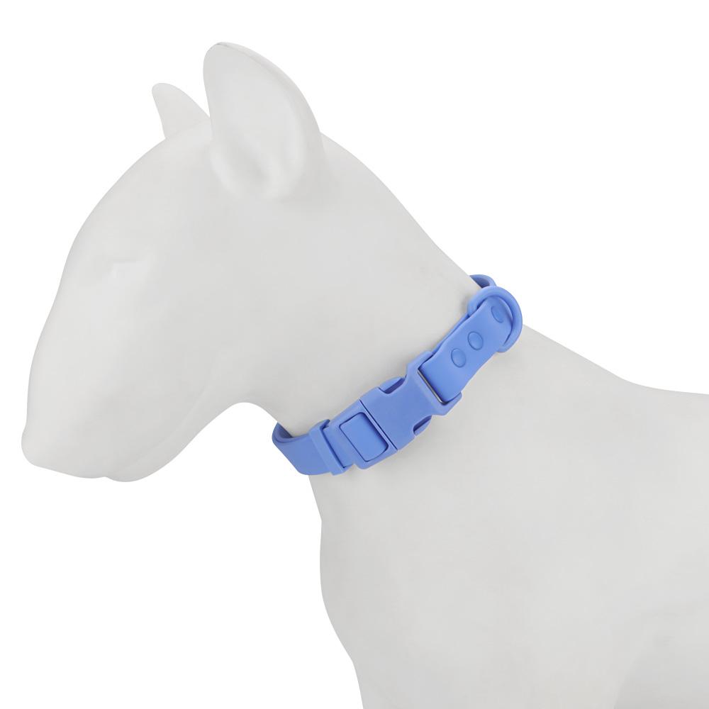 Candy Color PVC Dog Collar Adjustable Pet Large Cat Necklace Collars for Small Medium Big Dog