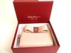 Authentic Salvatore Ferragamo Vala Light Pink Leather Bifold Wallet #a783  Refurbished