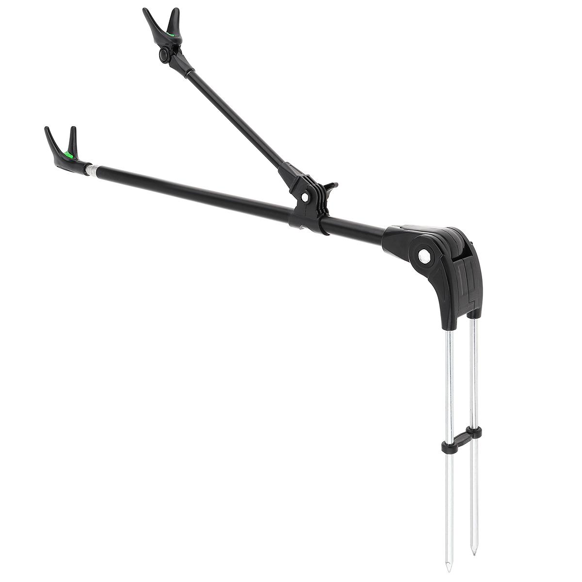 

Регулируемая удочка 1,5 м/2,1 м, вставная в грунт подставка, кронштейн, металлическая растягивающаяся удочка, держатель подставки для рыбалки 2.1m чёрный