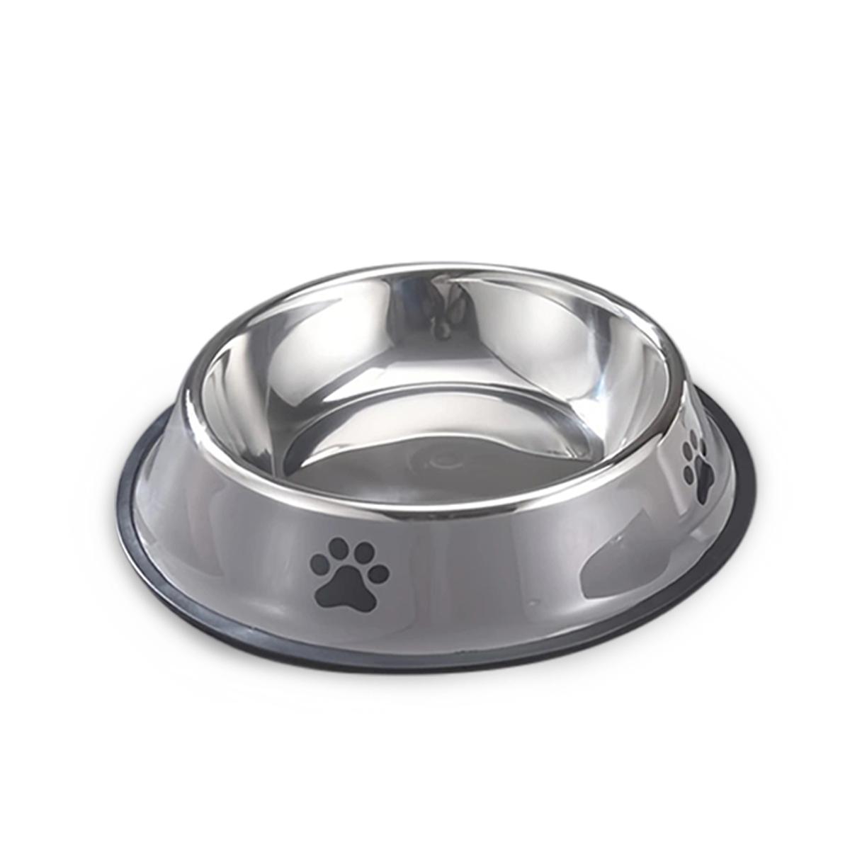 

Stainless Steel Pet Bowl Cat Dog Food Bowl Multi-Specification Anti-fall Food Bowl Food Bowl Feeding Pet Supplies 16 To 22 Cm XS（old）