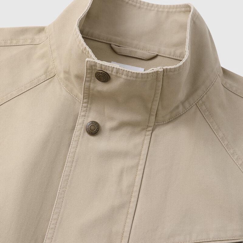 Gap Herrenjacke mit lockerem Schnitt und Stehkragen
