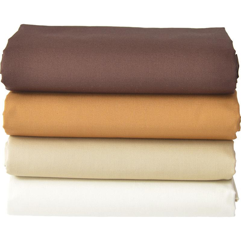 145x50cm Jednobarevná Popelínová Bavlněná Látka DIY Látka na Dětské Oblečení Výroba Povlečení Látka na Prošívanou Deku pro Dívčí Šaty TJ9433