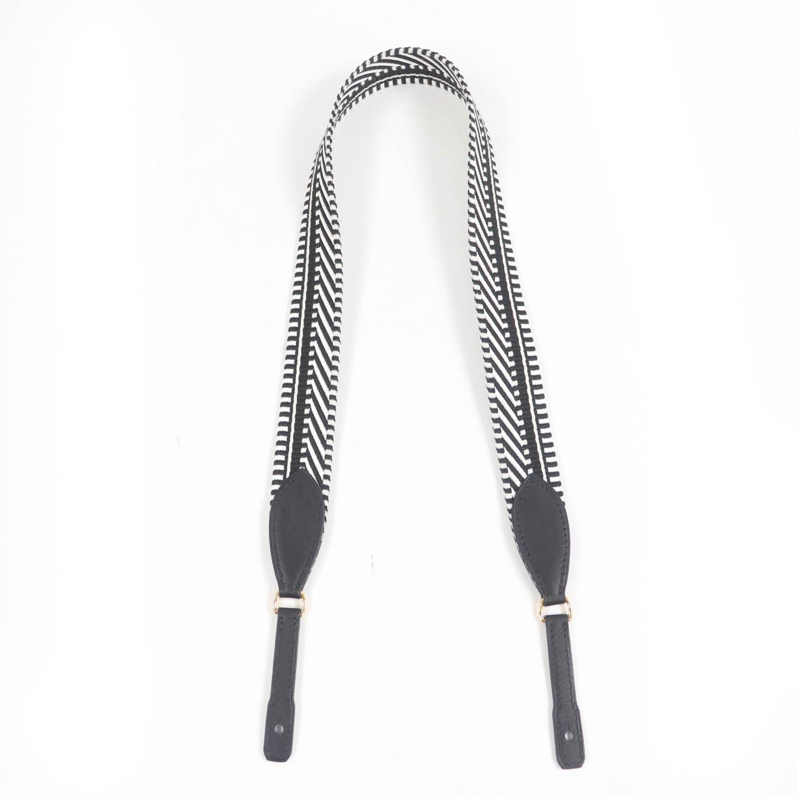 

Excellent HERMES Shoulder strap Bandouliere Sangre Caval Togo Shoulder Strap Black series Used