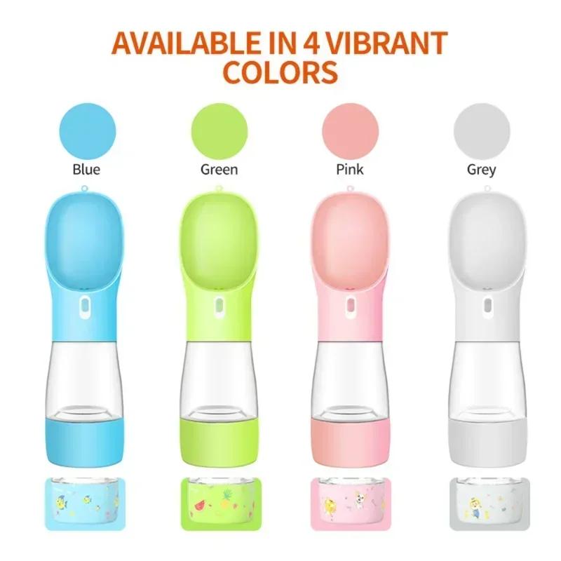 Portable Pet Dog and Cat Food Feeding Bowl, Drinking Water Feeder for Puppy, Outdoor Walking and Travel Supplies