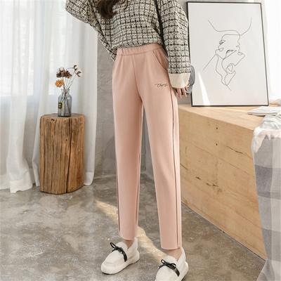 Autumn Winter Fashion Thickening Warm Vintage Cashmere Pant for Women Wool High Waist Warm Female Harajuku Casual Women Trousers