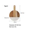 DL014 Marble Inlaid Wood Cutting Board - Home Kitchen Chopping Tool