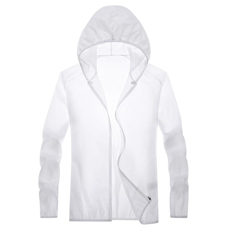 Ropa de protección solar para hombres y mujeres, chaquetas para exteriores, ropa antiarrugas, ropa para la piel, chaquetas deportivas cortavientos de color sólido para hombre