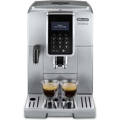 Bean To Cup Espresso Machine - De'Longhi - Dinamica - ECAM350.75.S - 6 Recipes - Silver
