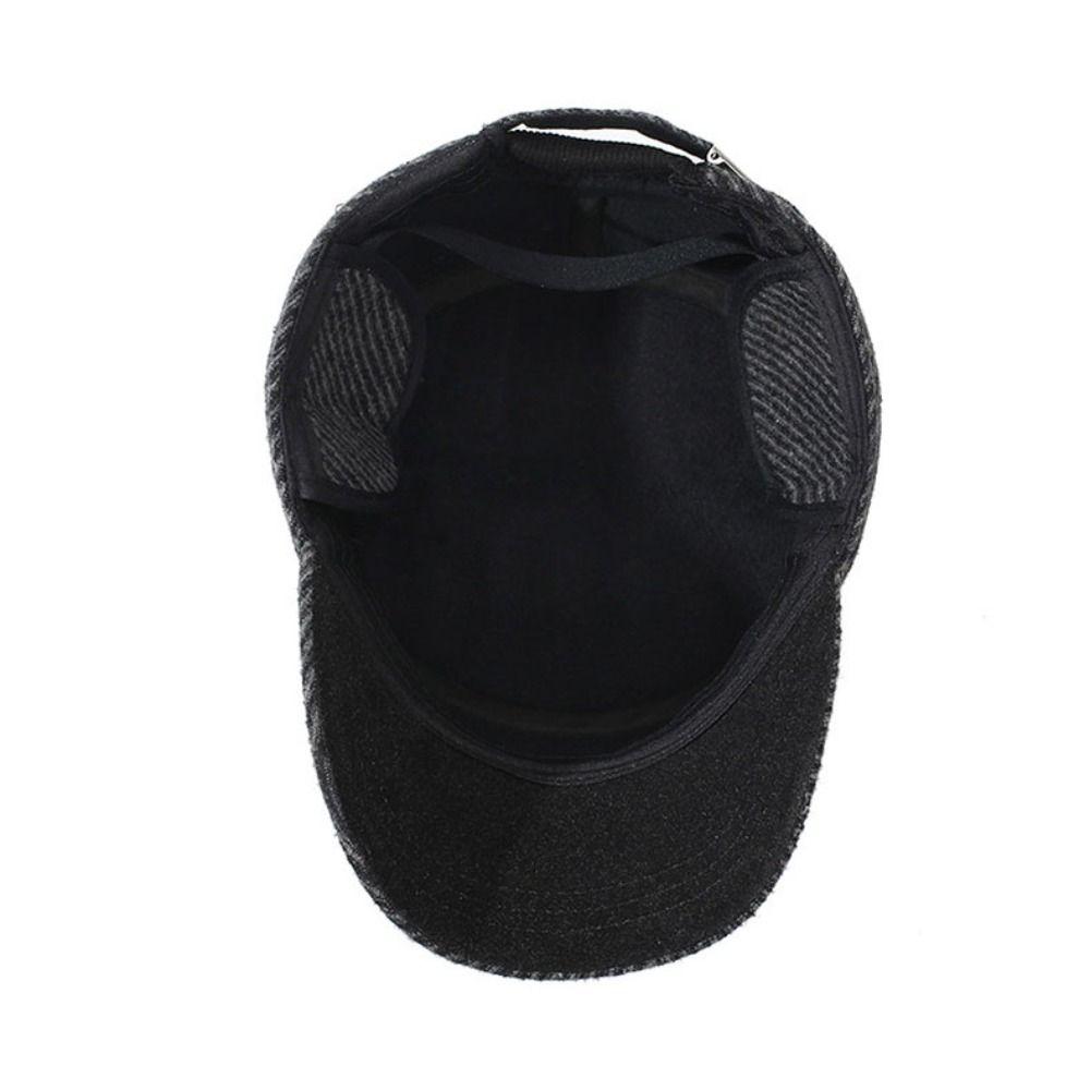 Ear Protection Winter Hat Windproof Bomber Hats Casual Earmuffs Hat for Men