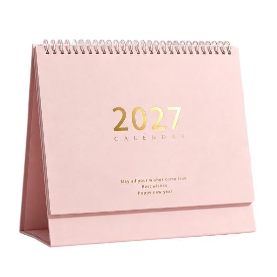 Blocco Lista di Controllo Attività Calendario da Scrivania 2026-2027, Ottobre 2026-Dicembre 2027 Calendario 14 Mesi, Grande Planner Accademico per Studenti Pianificazione Desktop, Organizzazione