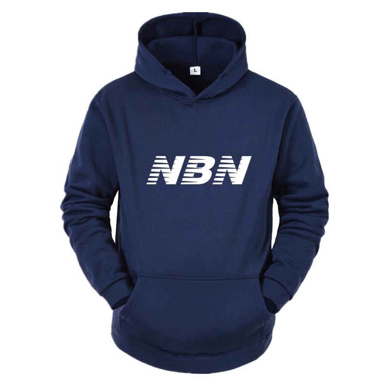 New NBN Letter Printed Unisex Street Sports Casual Fashion Long Sleeved Hooded Hip-Hop Style Men s Retro Harajuku Clothing 3XL