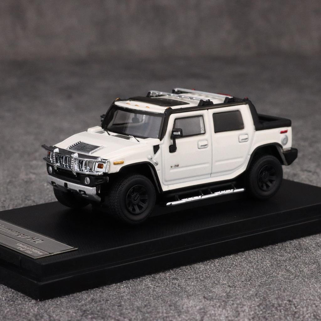 LuLu Model 1:64 Hummer H2 SUV Off-Road Pickup Alloy Model Car Metal Send Friends Send Leaders Birthday Presents
