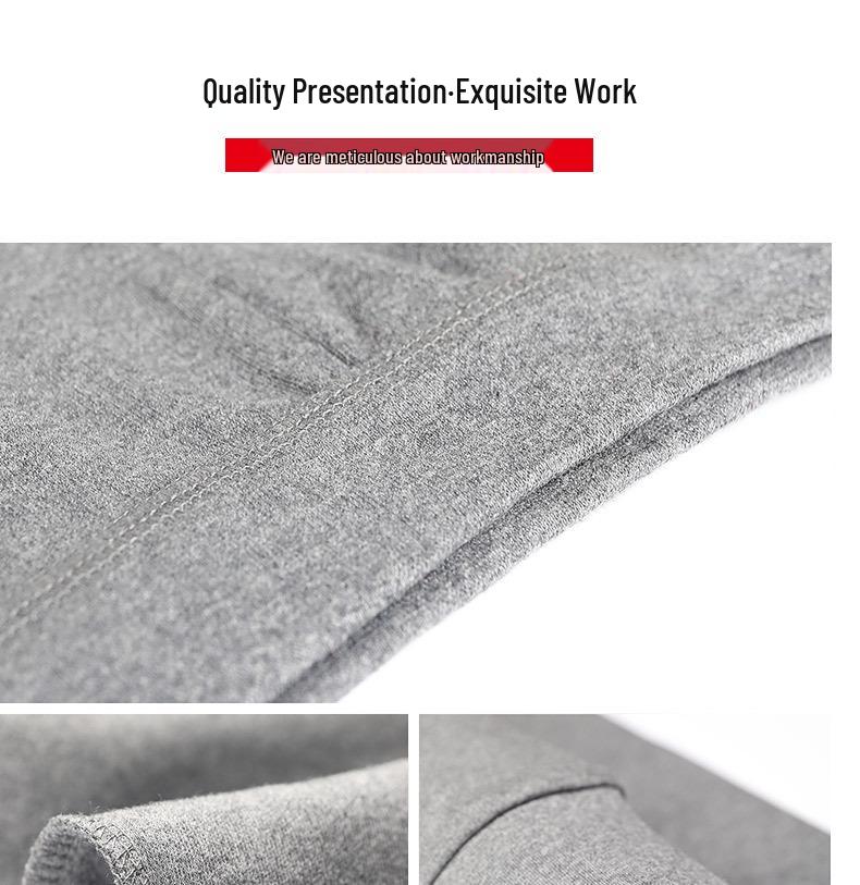 Pánské zeštíhlující podzimní/zimní kalhoty z bavlny a vlny Langsha