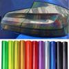 Car Honeycomb Headlight Taillight Lamp Vinyl Wrap Automobile Headlight Stickers