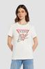 Guess Biały T-Shirt Damski Love Tee S