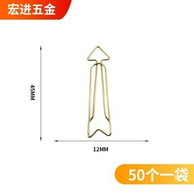 50PCS Shaped Paper Clip Clips Bookmark Jumbo Decor Heart Mini Ticket Holder Stainless Steel