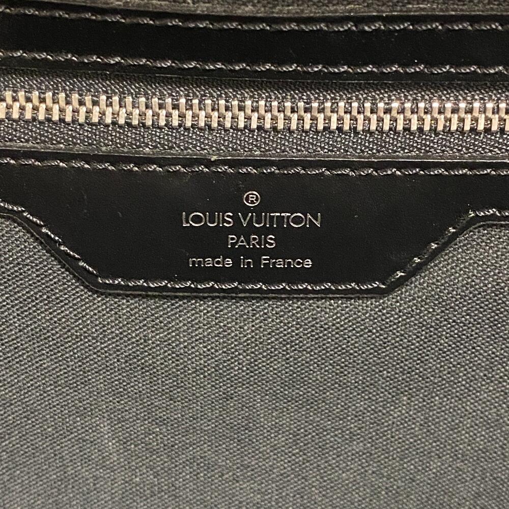 Louis Vuitton M30872 Taiga Taiga Nevsky Business Bag Black Taiga Mens Used