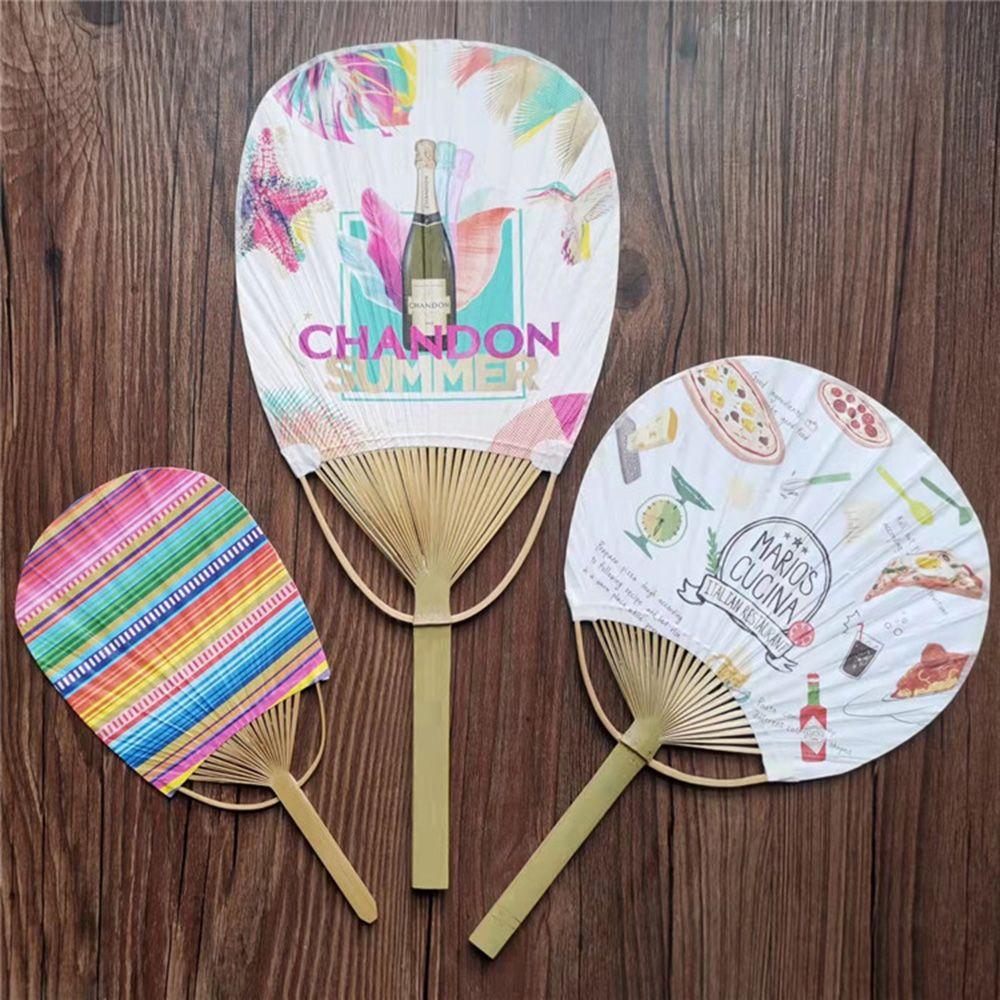 Painting Craftsmanship DIY Summer Decorative Fans Home Decoration Group Fan Hand Fan Desk Ornaments