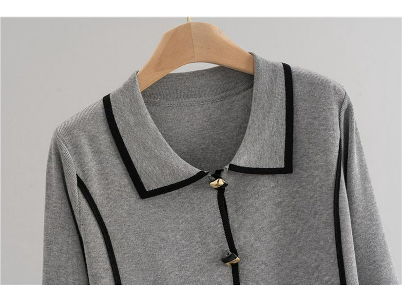 European-American High-End Fashion Knitted Sweater Cardigan & Wide-Leg Pants Set for Women - Fall/Winter Collection