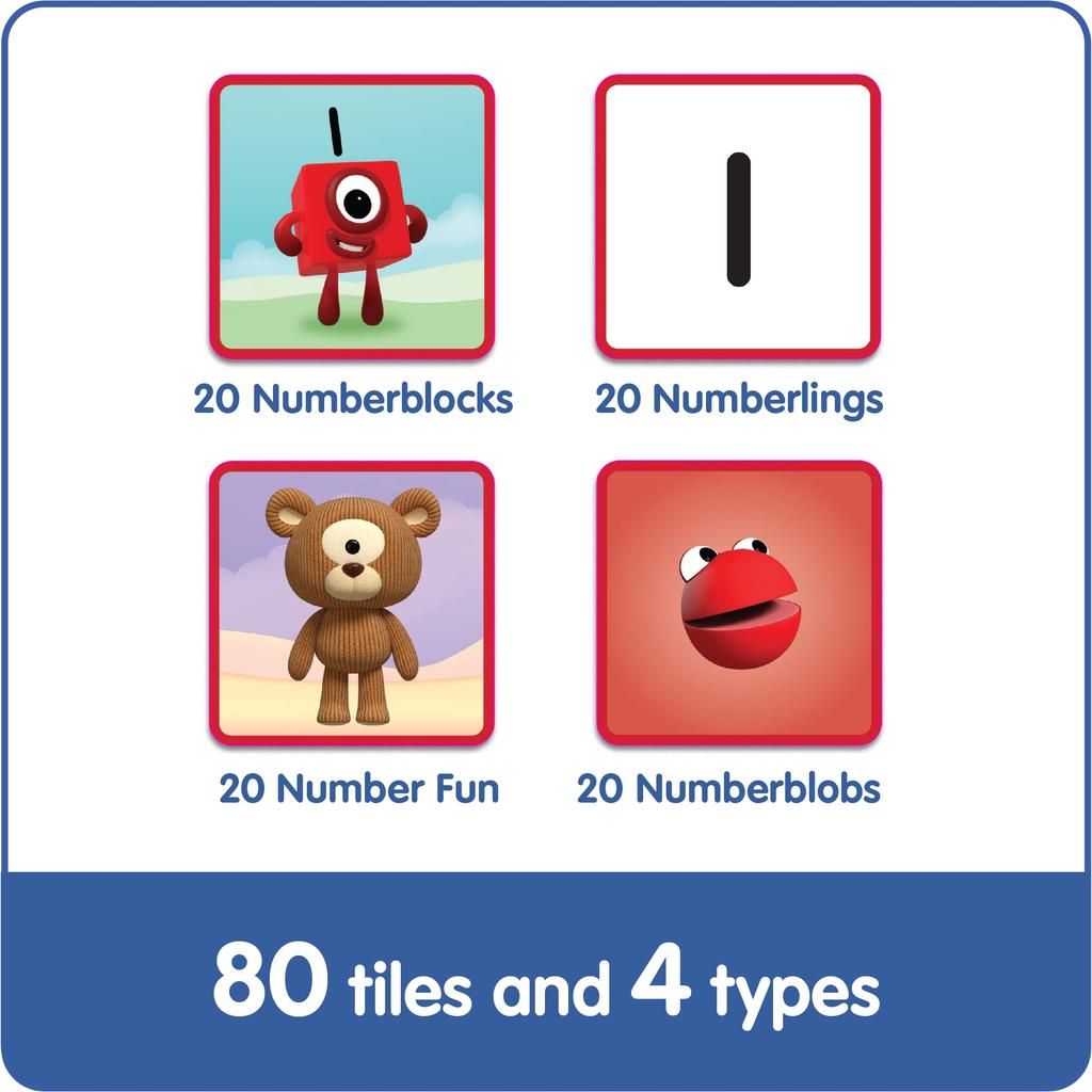 Numberblocks Memory Match Numberblocks Matching Card Authentisches Spiel, Spiel, 95399,