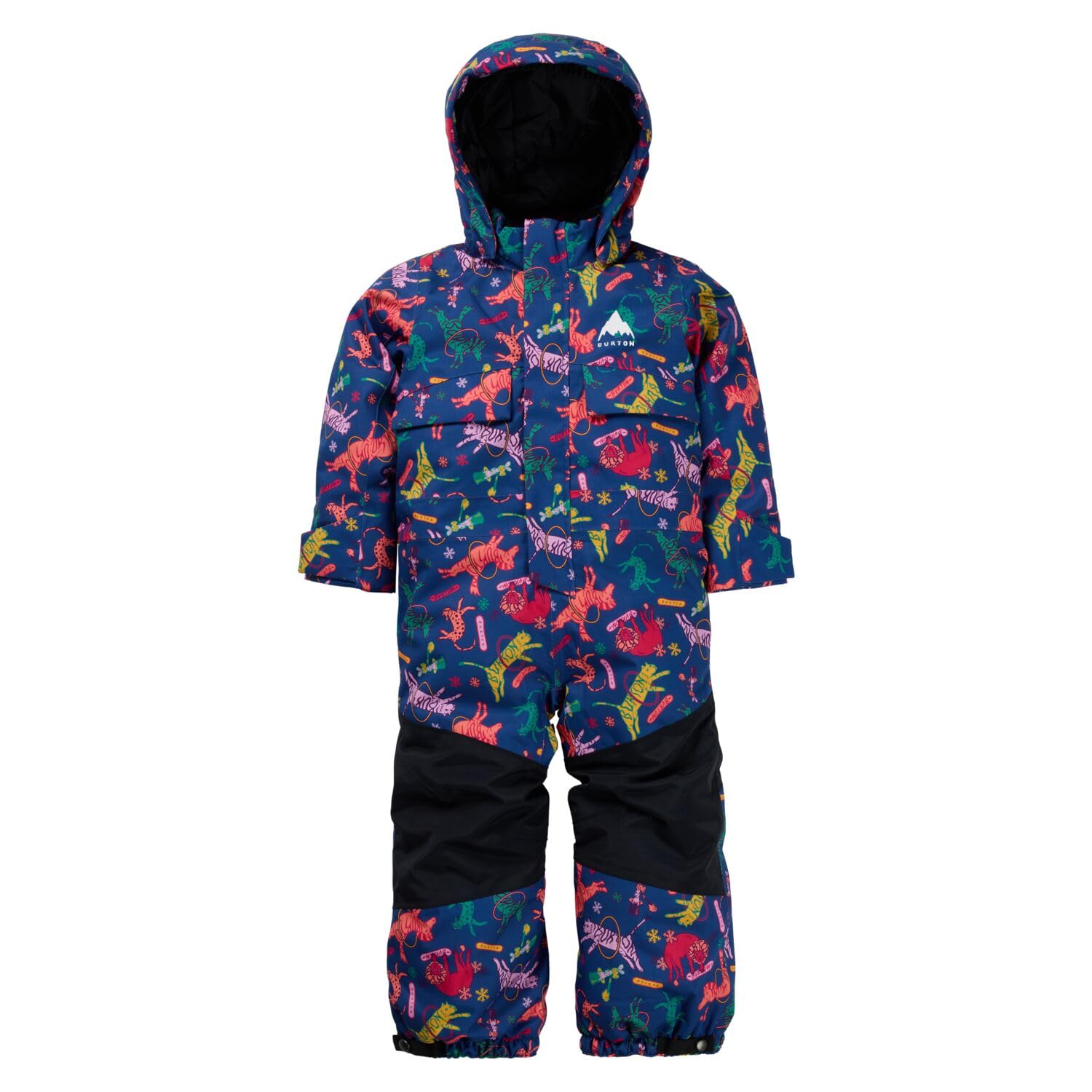 

Burton Snowboard 2L 3T Animal Show Kids One-Piece Snowsuit, 2024-2025 Model,