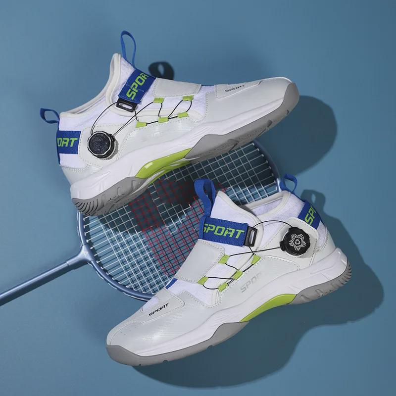 Crossing 2.0 Professional Badminton Shoes: Anti-Slip, Shock-Absorbing, Breathable Men's & Women's Training Footwear