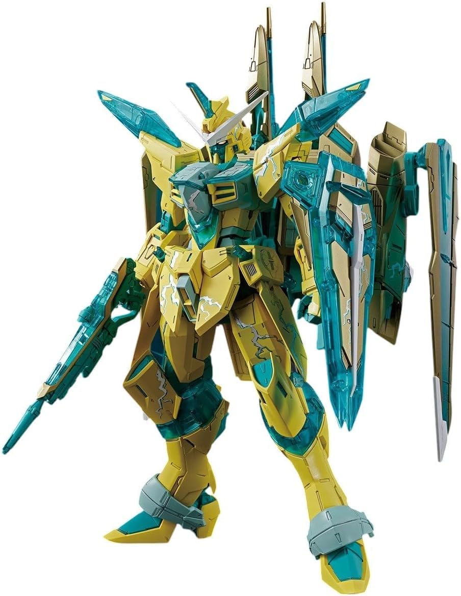 

MG Justice Gundam CONTRAST scale plastic model [CROSS COLORS/CLEAR GREEN] 1/100 pre-colored