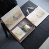 Elegant Business Ceramic Tea & Stationery Gift Set