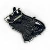 Zinc Alloy Men's Chinese Dragon Belt Buckle – Trendy Smooth Snap Design