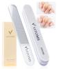 VITOMS Nail File Sponge File for Even Nail and Nail Nail Gift (Includes Polishing) - File, Polishing, File, Glass, Polishing, Shining, Care, Round,