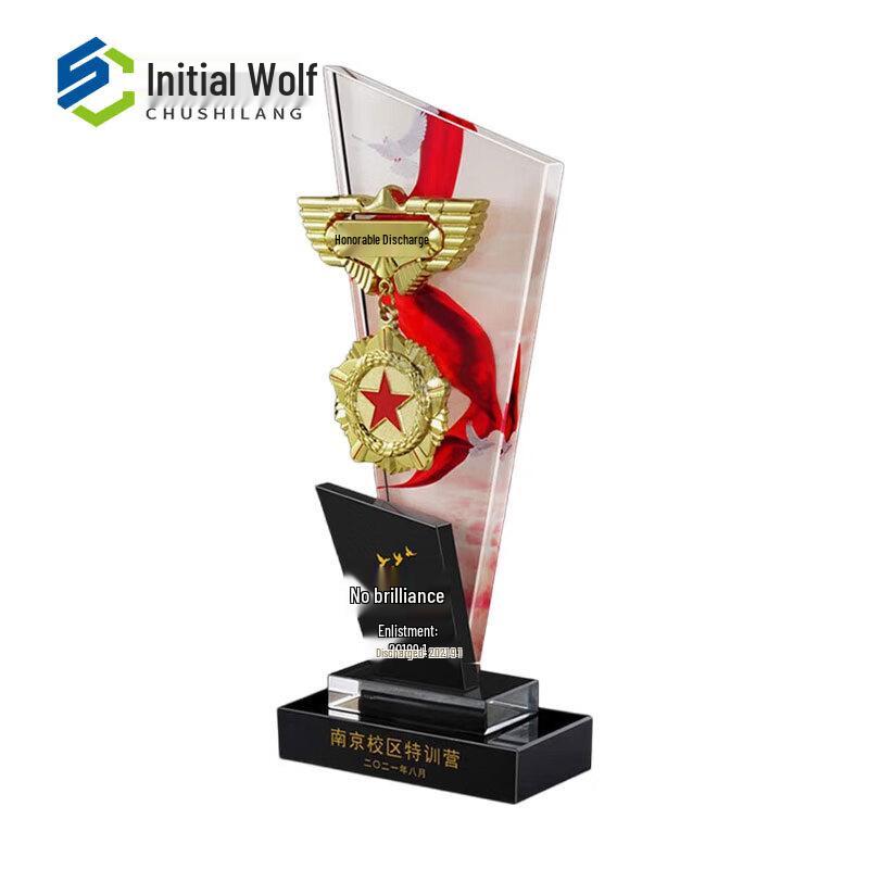 Military Retirement Commemorative Medal Ornament