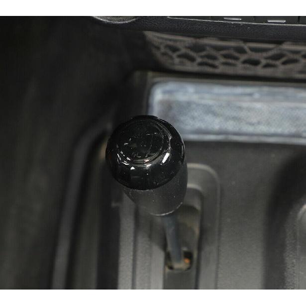 For 2011-2017 Jeep Wrangler JK ABS Black Inner Gear Shift Knob Handle Cover Trim