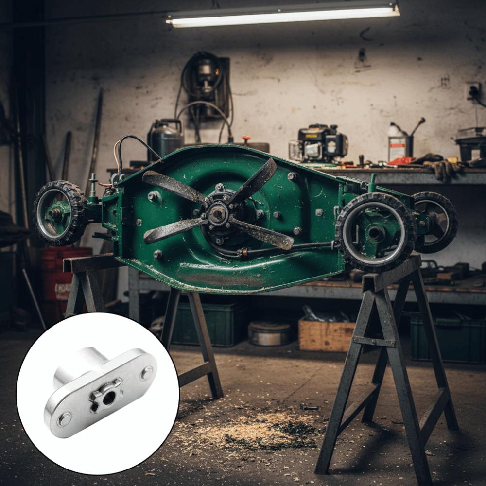 Universeller Heavy Duty Adapter Aluminiumkonstruktion OEM-Ersatz Rasenmäher-Adapter Ersatzadapter Rasenmäher-Ersatzteile