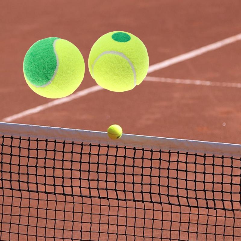 1 Pz Palline da Tennis Per Bambini Morbide Elastiche Bassa Compressione Senza Pressione Pallina da Allenamento Per Giovani Principianti Pratica