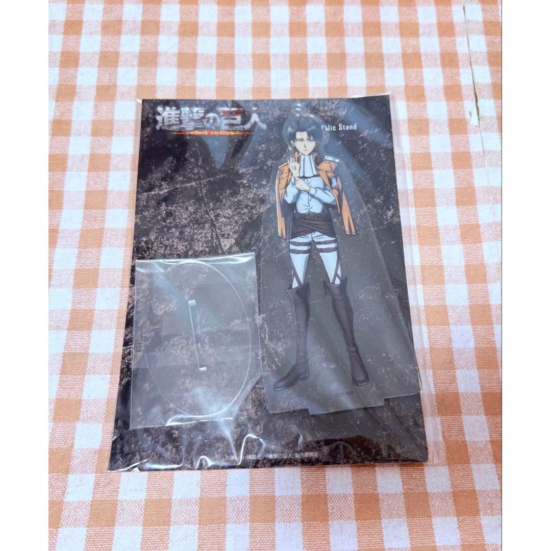 Used Attack on Titan Season 2 Levi Big Acrylic Stand Axta