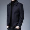 Coat Stuff Mens Jackets New Brand Casual Lapel Autumn Winter Men Clothing Fashion Solid High Quality Classic Daddy Clothes