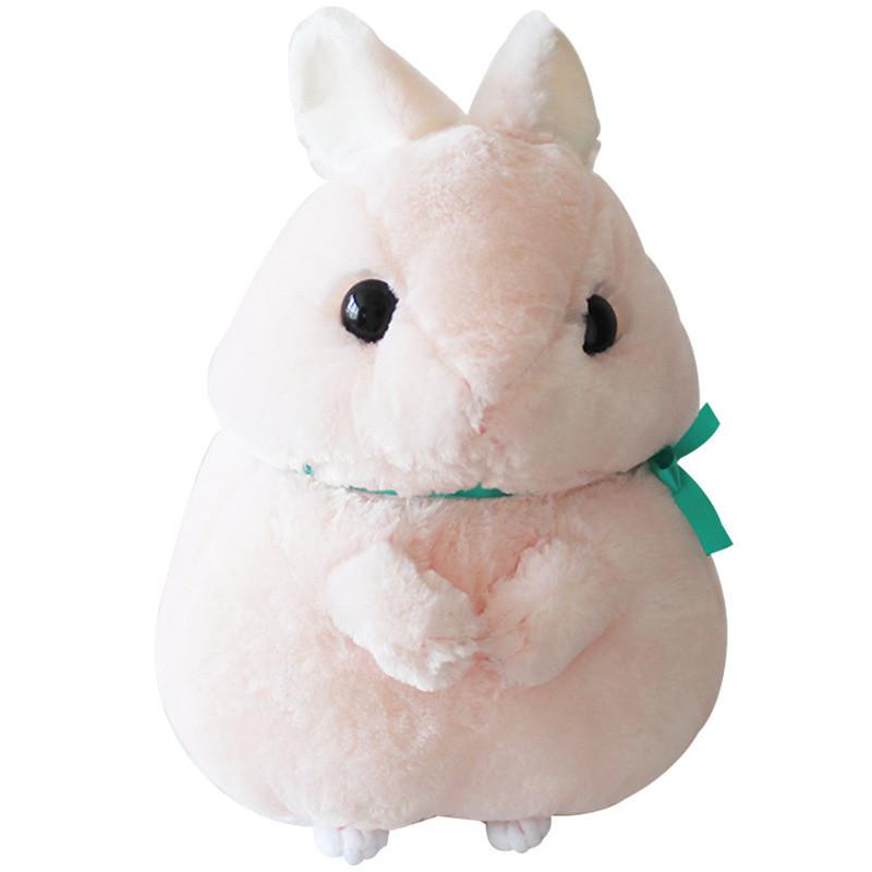 Standing Cartoon Rabbit Ball Plush Toy Cute Long Ear Doll Large Kid Gift Holiday