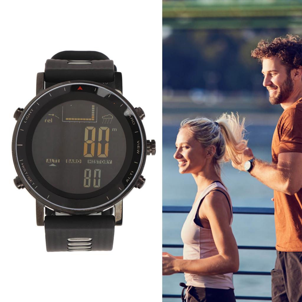 Outdoor Sports Watch Pressure Change Multifunctional Electronic Wrist Watch for Fishing Hiking