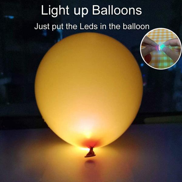 50PCS Waterproof DIY LED Balloon Light,Led Flash Ball Lamp for Paper Lantern Mason Jar Birthday Party Wedding Decoration